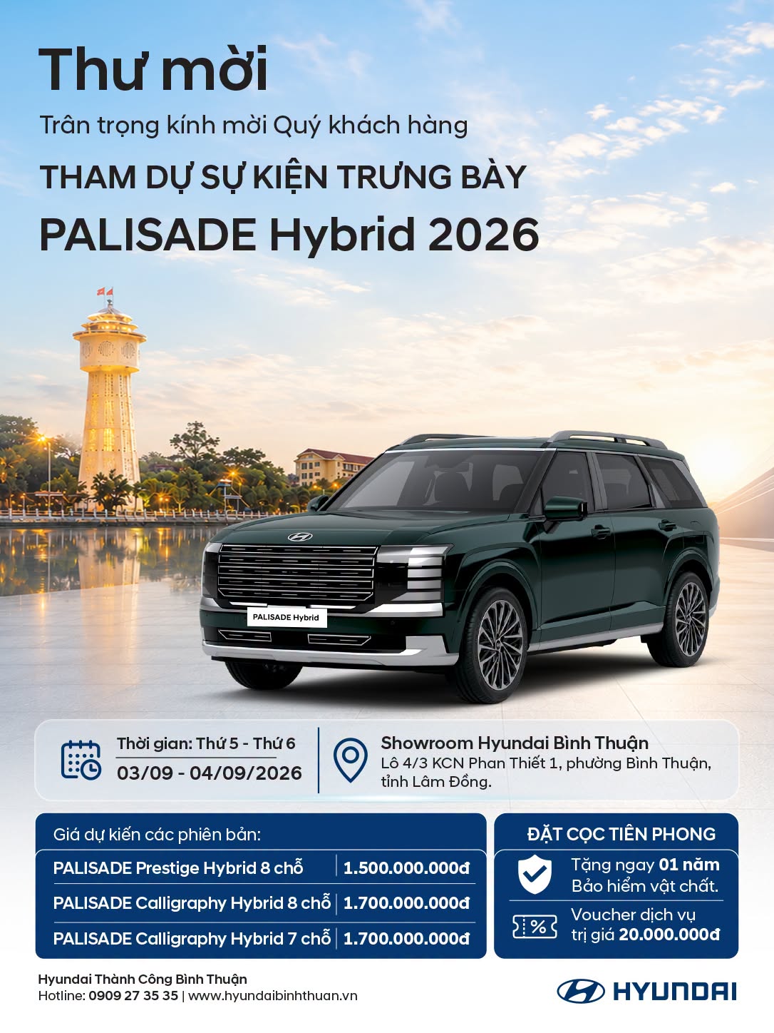 Palisade Hybrid 2026 Đã Sẵn Sàng: Trải Nghiệm SUV Đầu Bảng Tại Hyundai Bình Thuận 2 783899157 1083557651038547 8095831529043507251 n