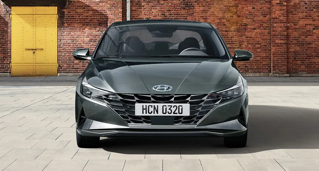 elantra cn7 design front paramet