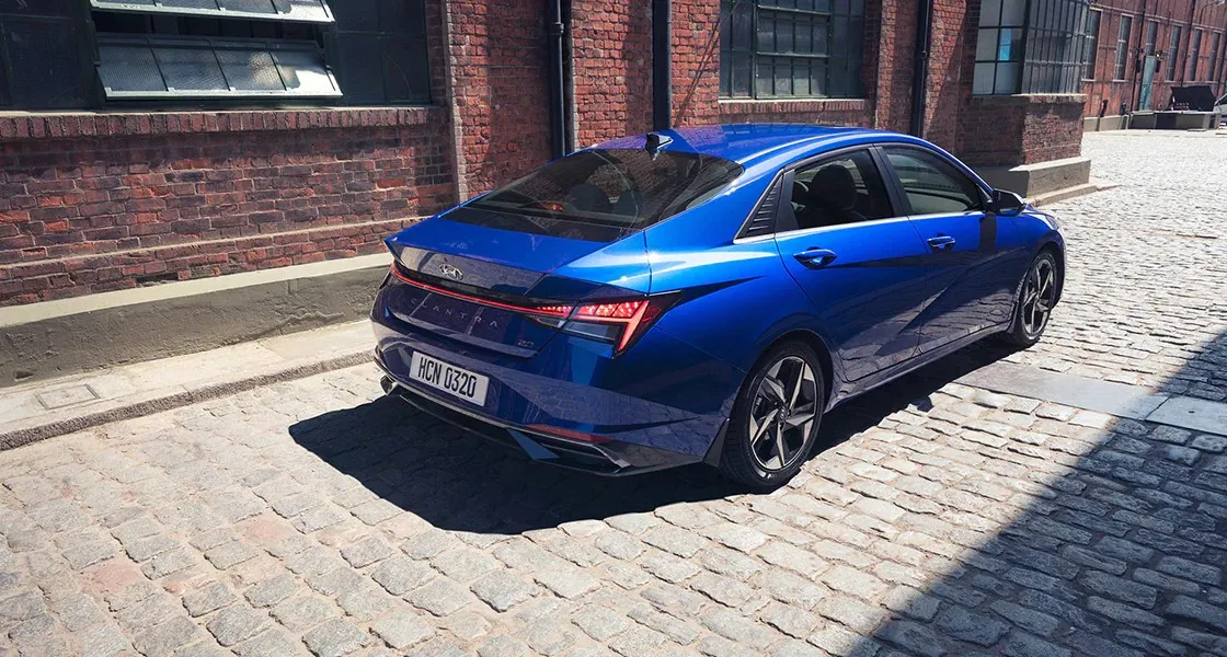 elantra cn7 design rear h tail l