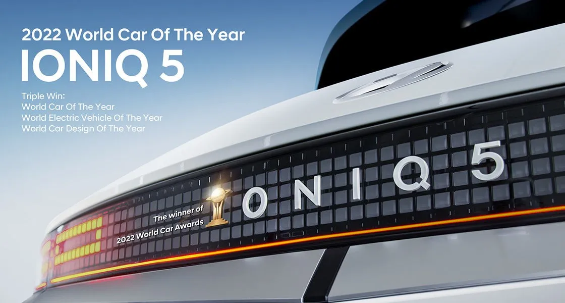 ioniq5 the winner of 2022 world