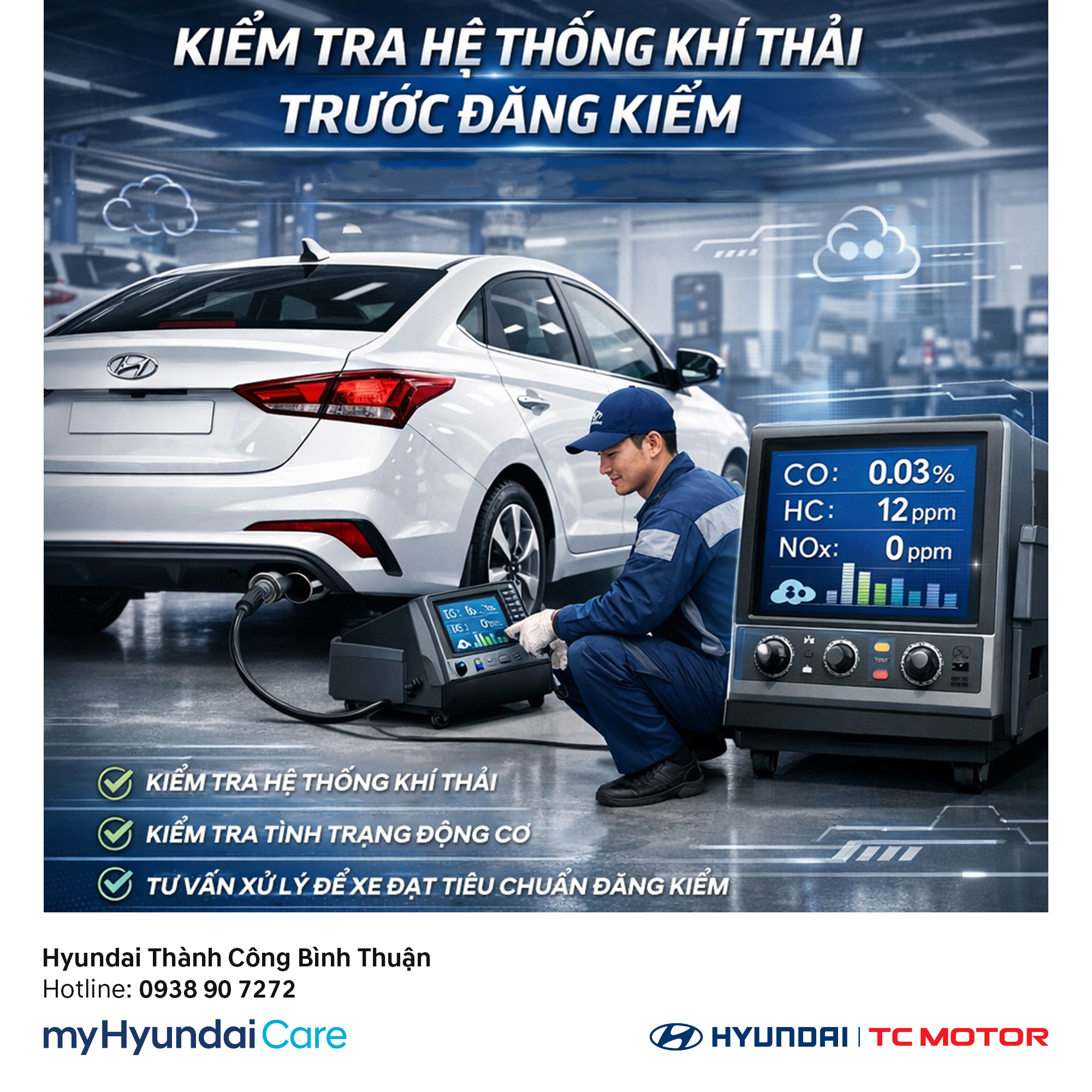 Kiểm Tra Khí Thải Trước Đăng Kiểm 2026: Tránh "Rớt" Vì Những Lỗi Không Ngờ 12 649893265 818874214573038 319861566730575978 n