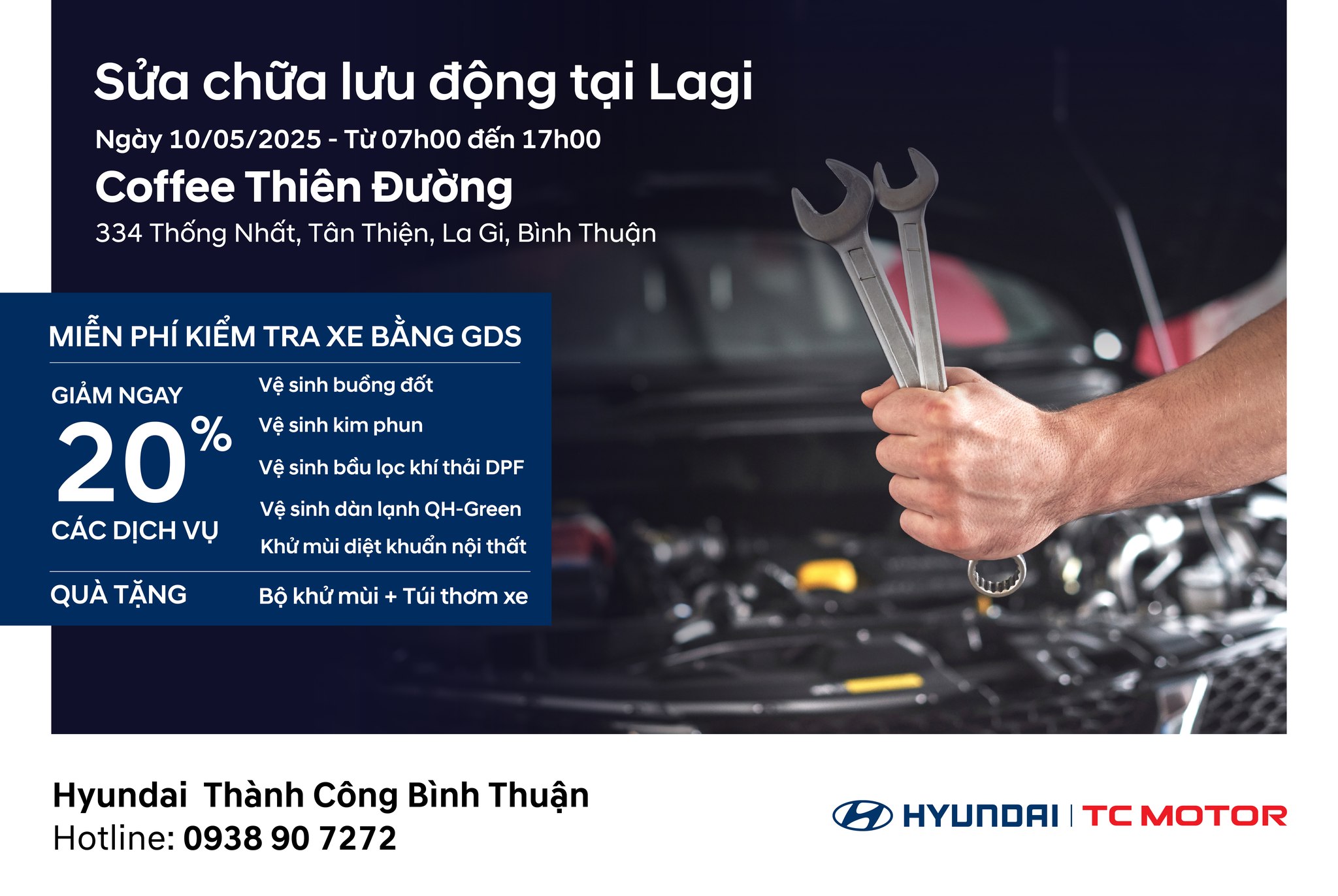 Sua chua luu dong tai Lagi